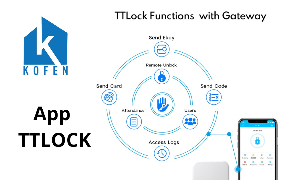 App TTlock của khóa cửa thông minh