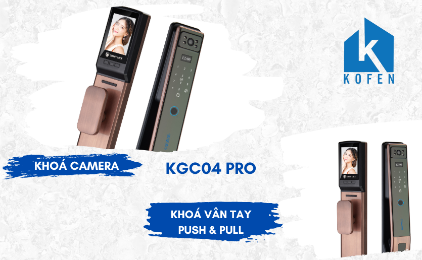 Khóa vân tay tự động có Camera - Khóa điện tử Nha trang