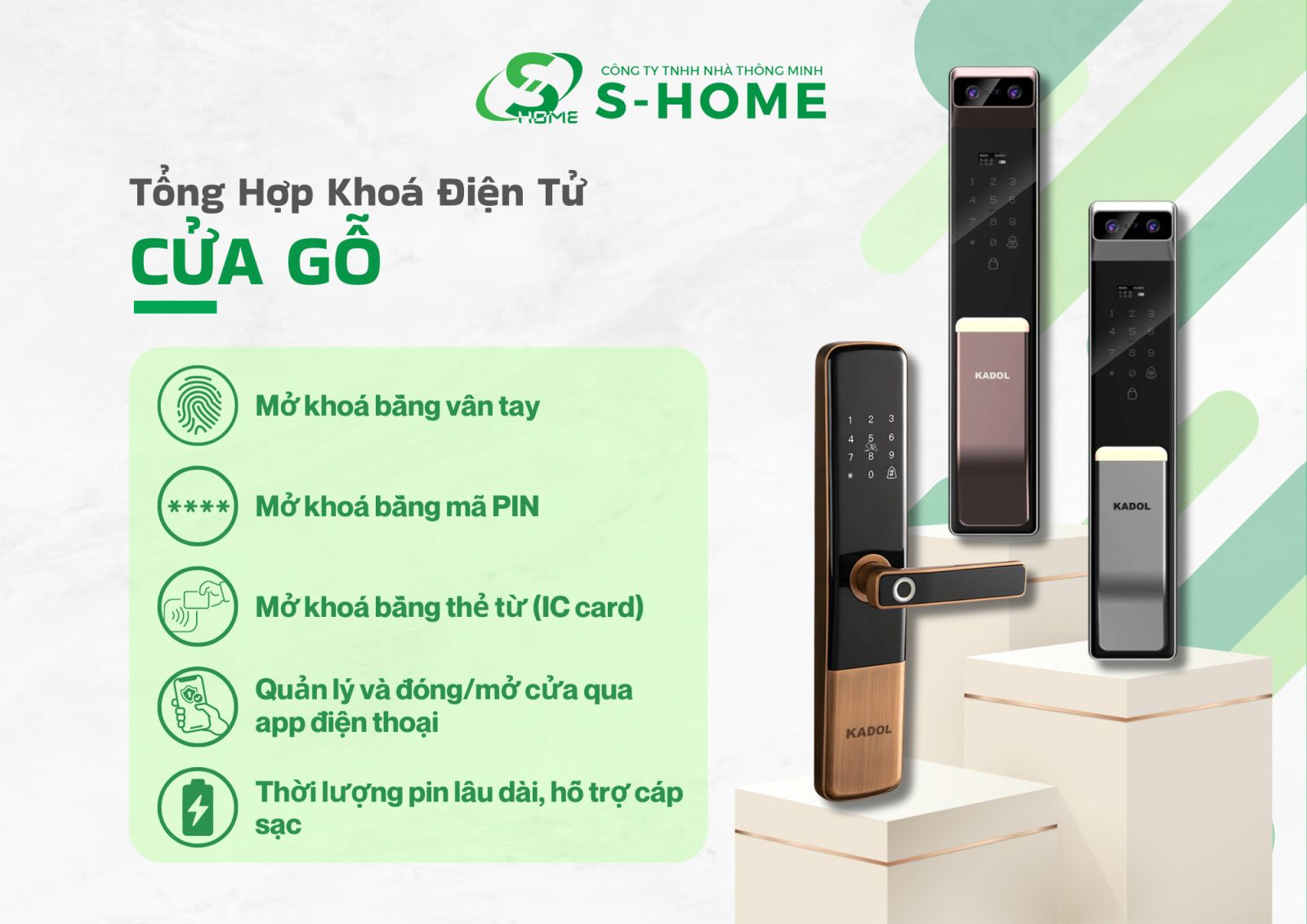 cửa hàng khóa vân tay s-home