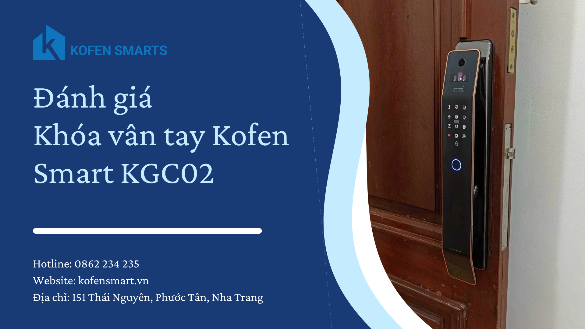 Đánh giá khóa vân tay Kofen Smart KGC02