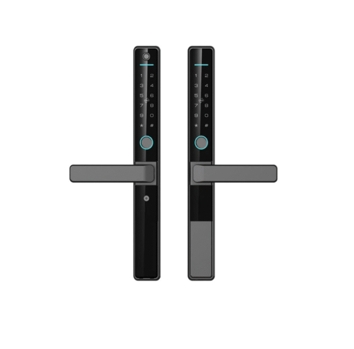 Khóa vân tay cửa nhôm 2 mặt - KN06 PR